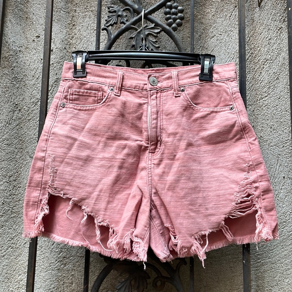 American Eagle Highest Rise Mom Shorts